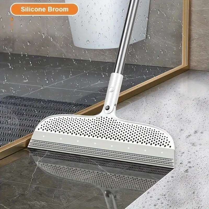 Silicone Magic Broom Squeegee – Floor, Glass, Bathroom Scraper Cleaning Tool