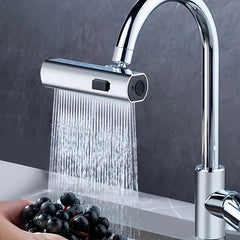 Multifunctional Faucet Aerator Adapter, Three-Mode Kitchen and Bathroom Sink Tap
