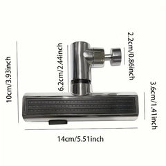 Multifunctional Faucet Aerator Adapter, Three-Mode Kitchen and Bathroom Sink Tap