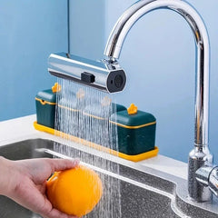 Multifunctional Faucet Aerator Adapter, Three-Mode Kitchen and Bathroom Sink Tap