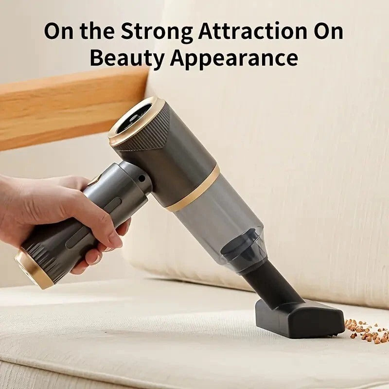 Handheld Car and Home Vacuum Cleaner Portable with Accessories Multi-Functional