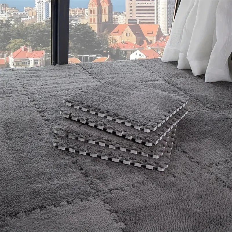 30pcs Soft Interlocking Foam Floor Mats – Washable Rug Tiles 30x30cm