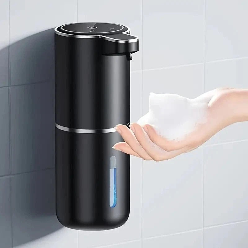 Touchless Soap Dispenser – 380ml Wall Mount, USB Rechargeable, Sensor Auto Pump