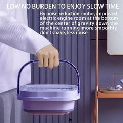 Portable Mini Washing Machine & Dryer Combo – Foldable Compact Design
