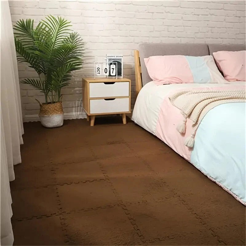 30pcs Soft Interlocking Foam Floor Mats – Washable Rug Tiles 30x30cm