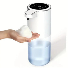 Touchless Soap Dispenser – 380ml Wall Mount, USB Rechargeable, Sensor Auto Pump