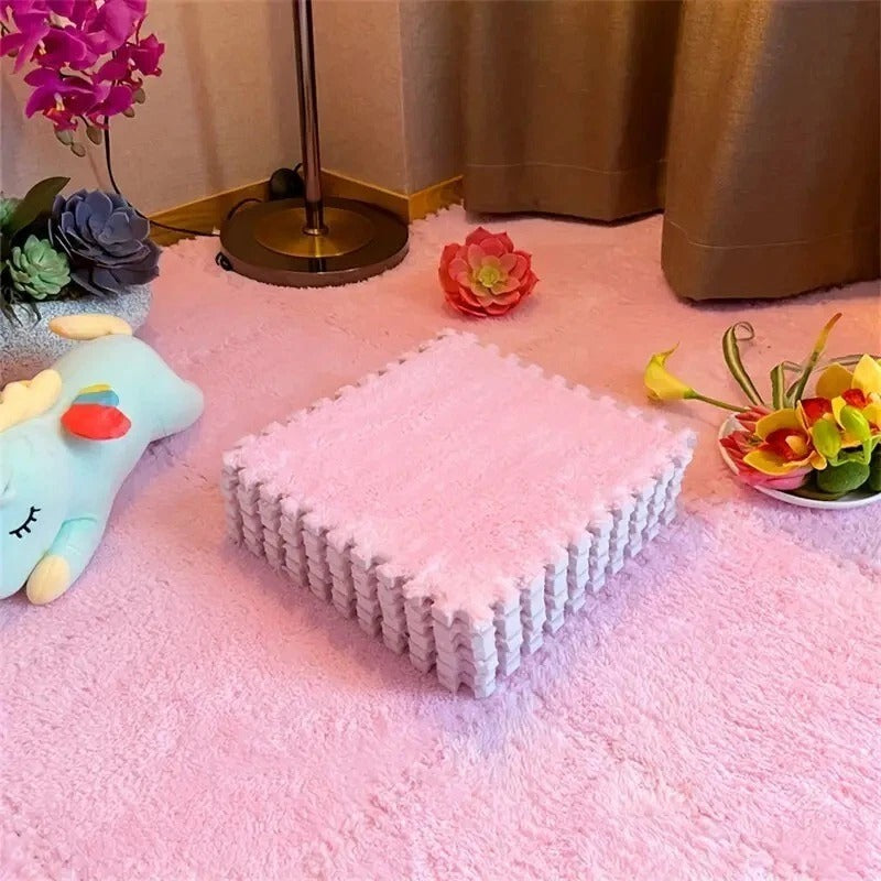30pcs Soft Interlocking Foam Floor Mats – Washable Rug Tiles 30x30cm