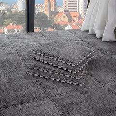30pcs Soft Interlocking Foam Floor Mats – Washable Rug Tiles 30x30cm