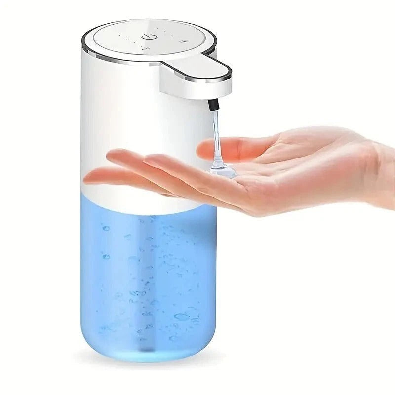 Touchless Soap Dispenser – 380ml Wall Mount, USB Rechargeable, Sensor Auto Pump