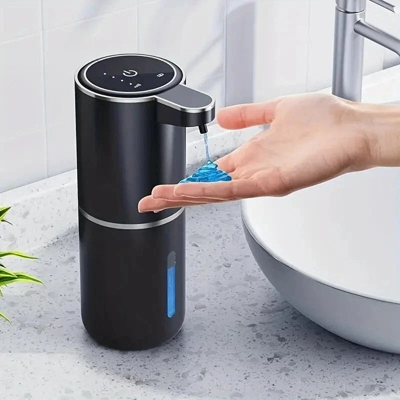Touchless Soap Dispenser – 380ml Wall Mount, USB Rechargeable, Sensor Auto Pump