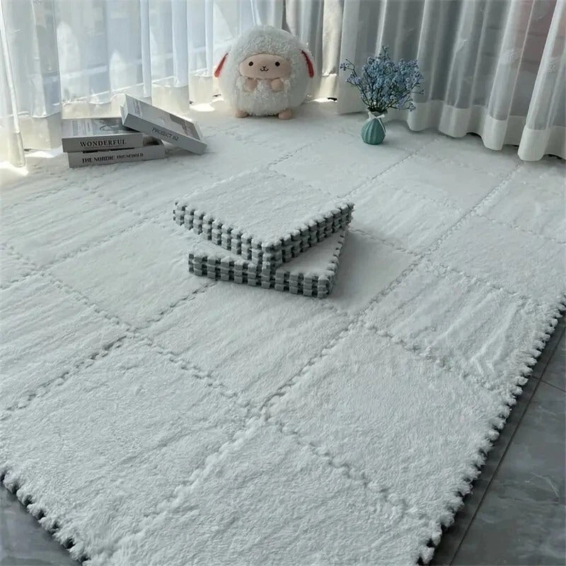 30pcs Soft Interlocking Foam Floor Mats – Washable Rug Tiles 30x30cm