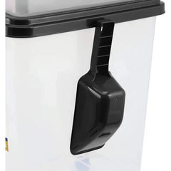 2pc Pet Food Storage Bin Set with Scoop & Wheels - 13L + 37.5L Airtight