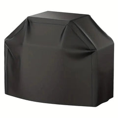 Black BBQ Grill Cover – Heavy-Duty, Heat-Resistant, for Gas Grills