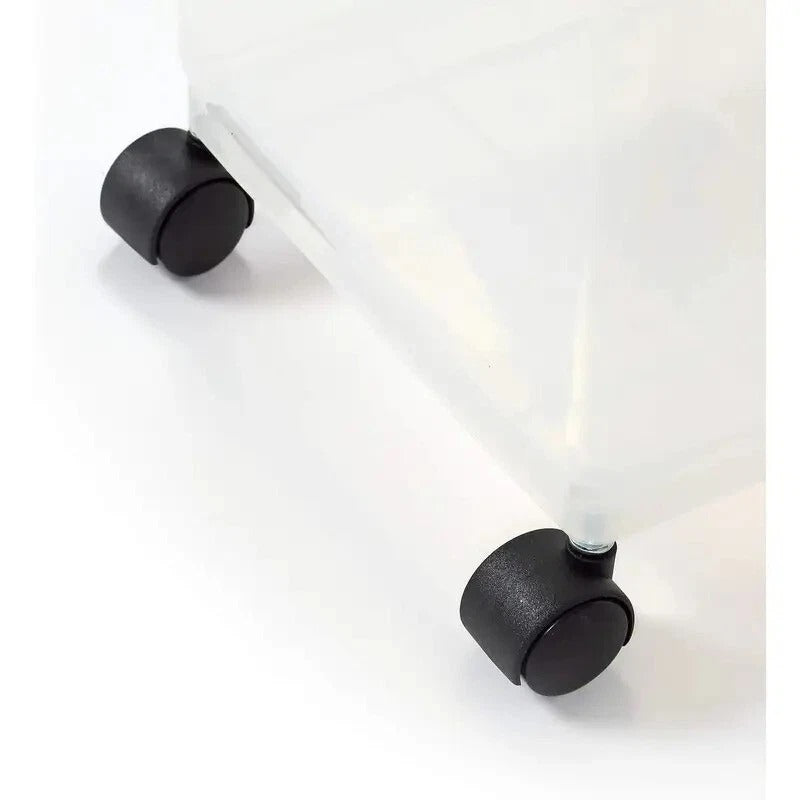 2pc Pet Food Storage Bin Set with Scoop & Wheels - 13L + 37.5L Airtight