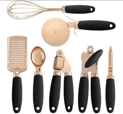 7 Piece Kitchen Utensils Set Cooking Tools Gadgets – Multi Colour Nylon Non Stic