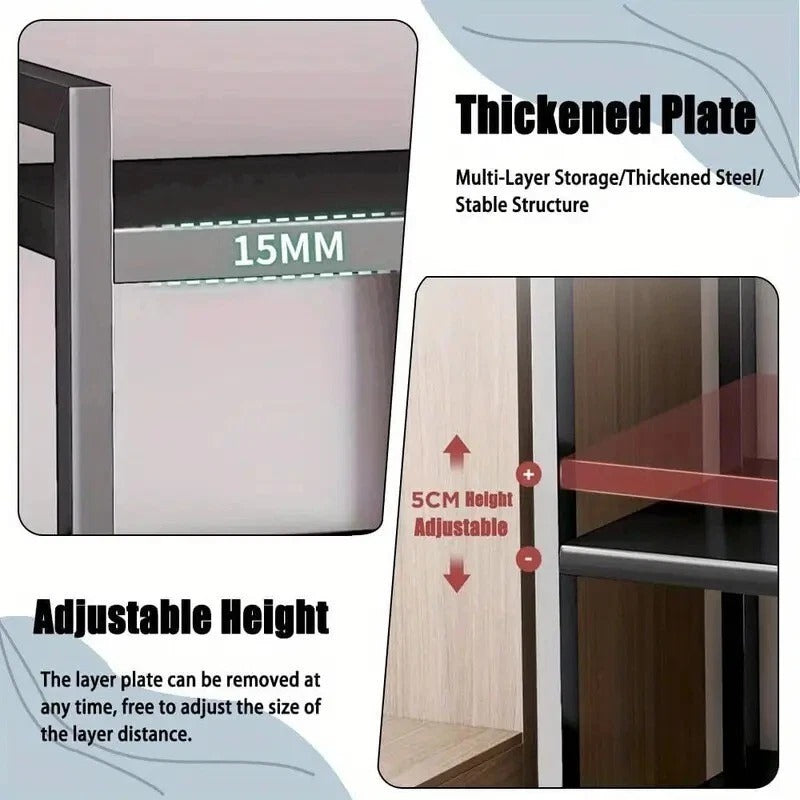 Durable, Space-Saving Organizer for Kitchen, Living Room, Bedroom - Rolling Carb