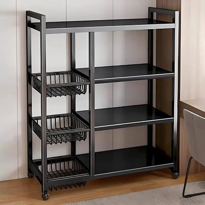 Durable, Space-Saving Organizer for Kitchen, Living Room, Bedroom - Rolling Carb