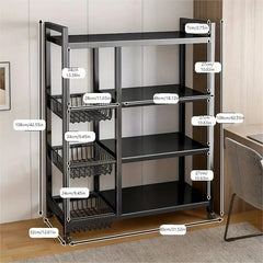 Durable, Space-Saving Organizer for Kitchen, Living Room, Bedroom - Rolling Carb