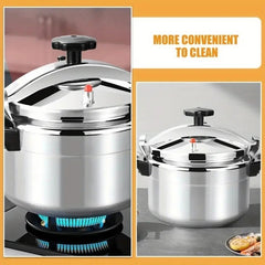 7L Aluminum Stock Pot with Lid & Vent – Ideal for Canning, Cooking, Stews