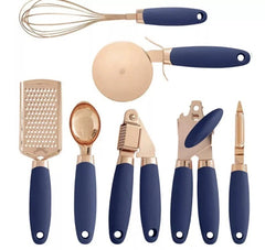 7 Piece Kitchen Utensils Set Cooking Tools Gadgets – Multi Colour Nylon Non Stic