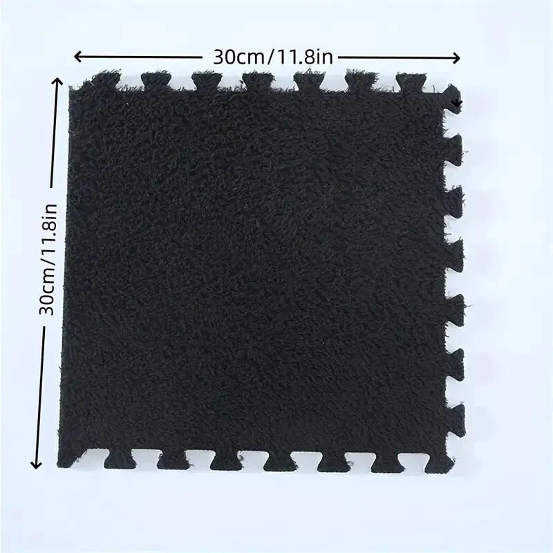 30pcs Soft Interlocking Foam Floor Mats – Washable Rug Tiles 30x30cm