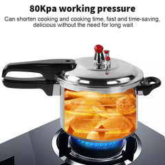 7L Aluminum Pressure Cooker with Dual Handles – Home & Catering Use – UK