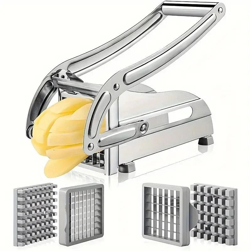 Stainless Steel Multi-Function Vegetable and Fruit Slicer - Durable Kitchen Gadget