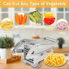 Stainless Steel Multi-Function Vegetable and Fruit Slicer - Durable Kitchen Gadget
