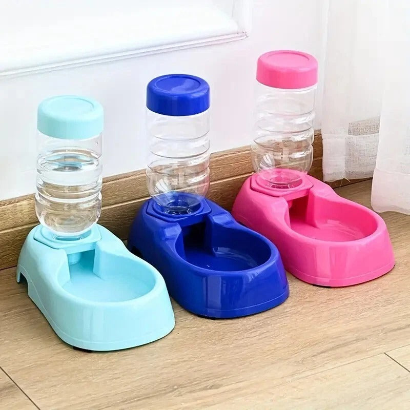 Petlibro Gravity-Fed Cat & Dog Bowls – Automatic Water Dispenser & Feeder Set