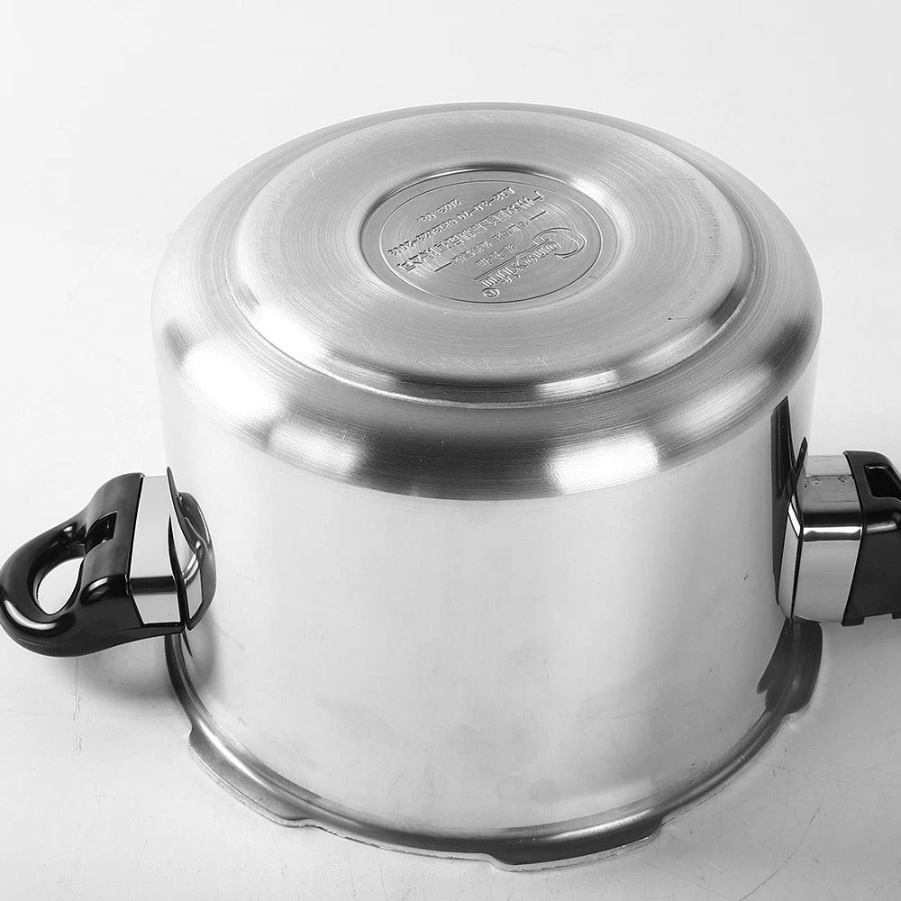 7L Aluminum Pressure Cooker with Dual Handles – Home & Catering Use – UK