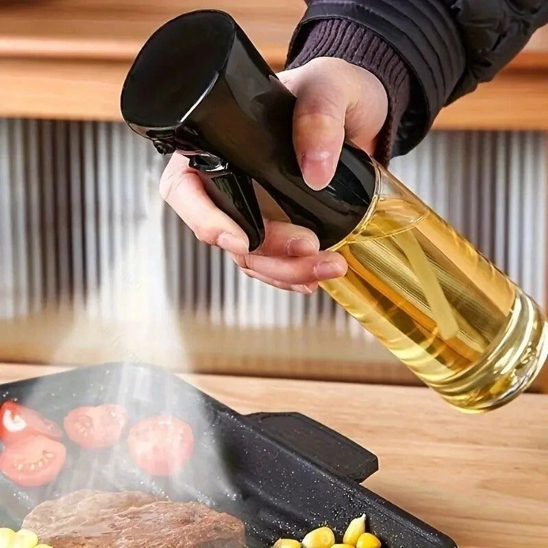 High-Pressure Leak-Proof Glass Oil Sprayer – Olive Oil Mister for Cooking