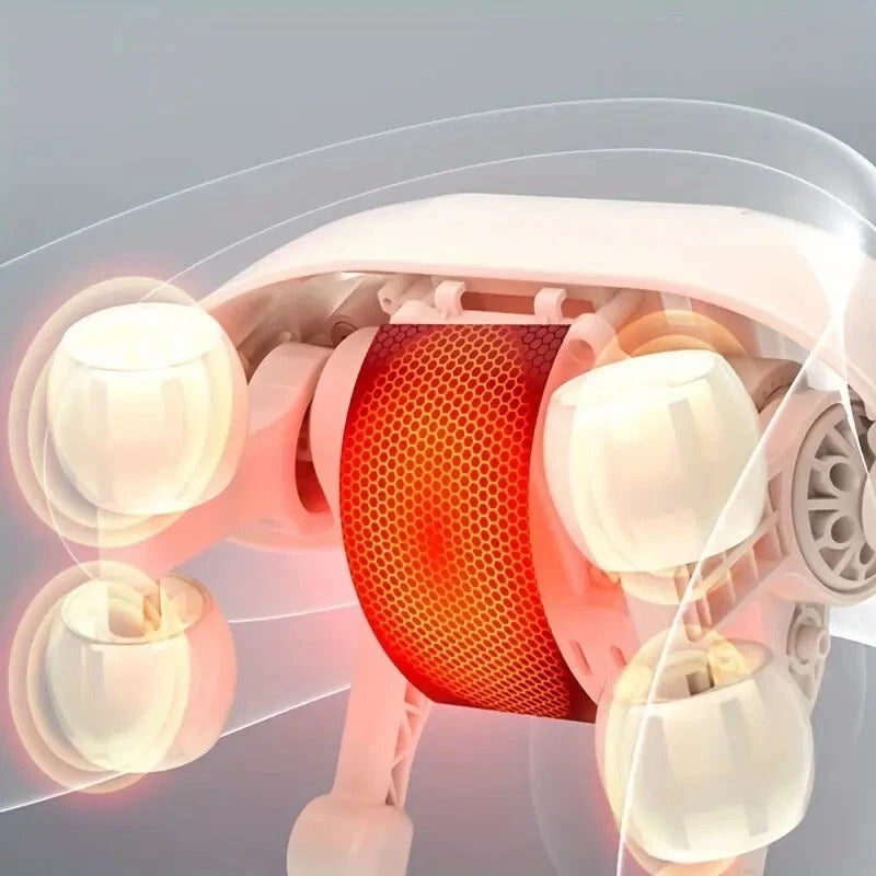 Electric Neck & Shoulder Massager with Heat – Deep Kneading, Gift for Adults