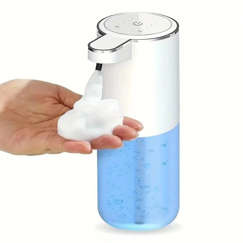 Touchless Soap Dispenser – 380ml Wall Mount, USB Rechargeable, Sensor Auto Pump