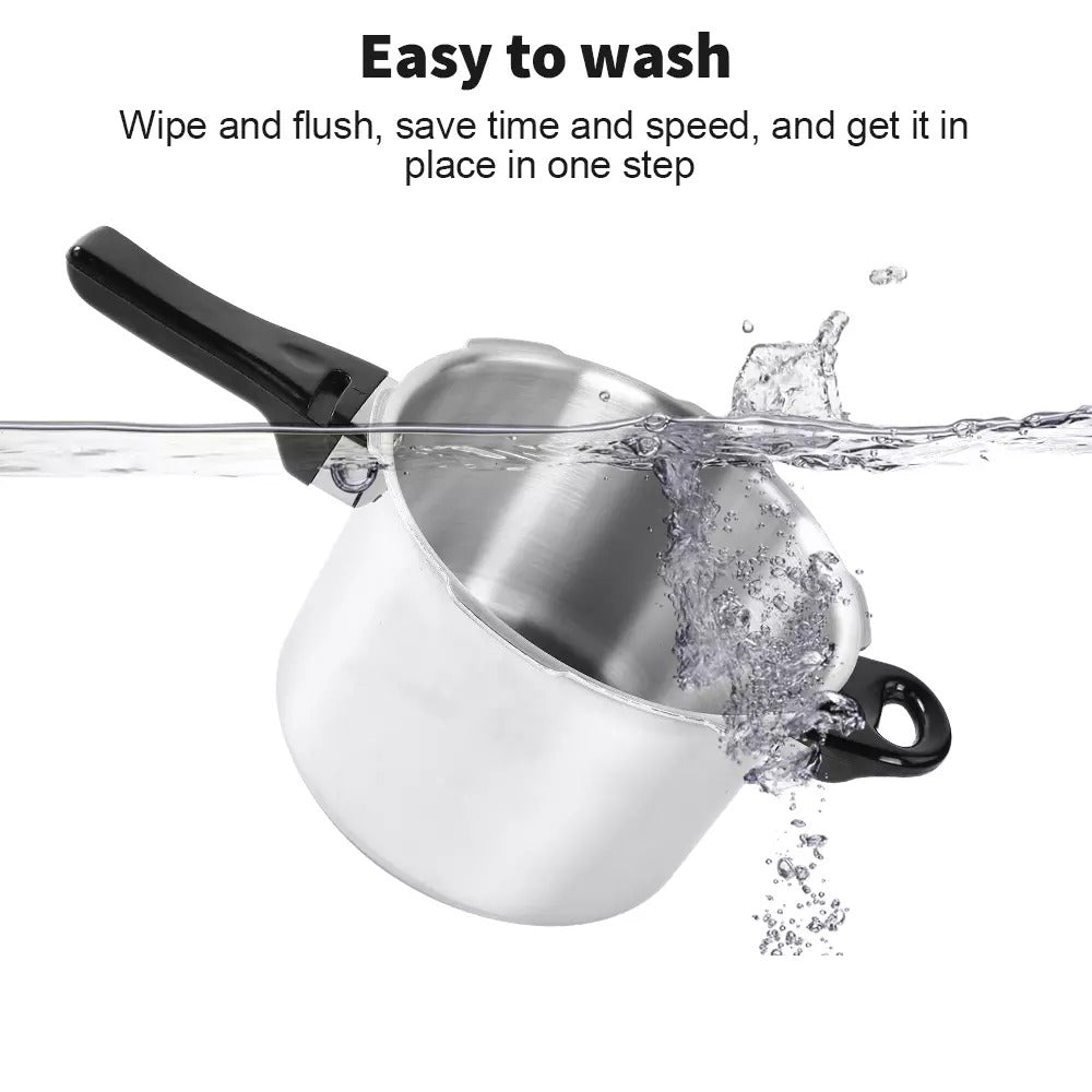 7L Aluminum Pressure Cooker with Dual Handles – Home & Catering Use – UK