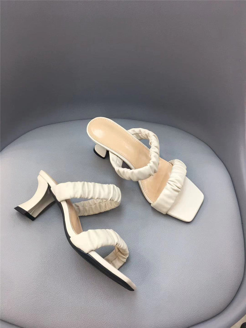 Women's Thick Heel Mid-heel Strap Sandals