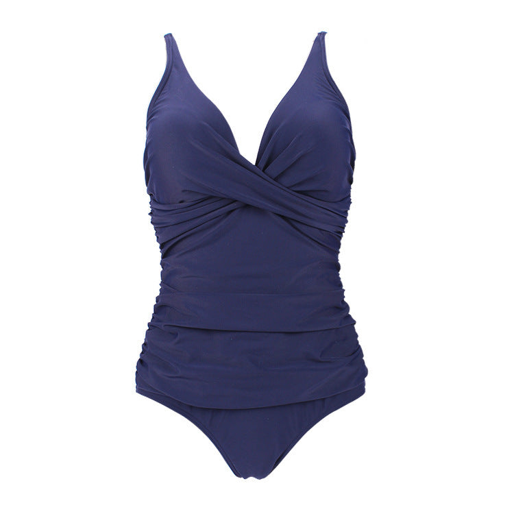 Triangle One-piece Swimsuit Women's Shoulder European And American Sexy