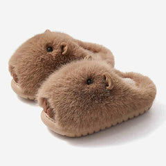 New Cotton Slippers Women's Winter Warm And Cute