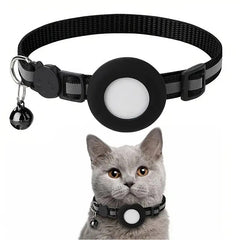 For Apple AirTag Cat Dog Collar Reflective Cat Collar Case Air Tag GPS Anti-lost