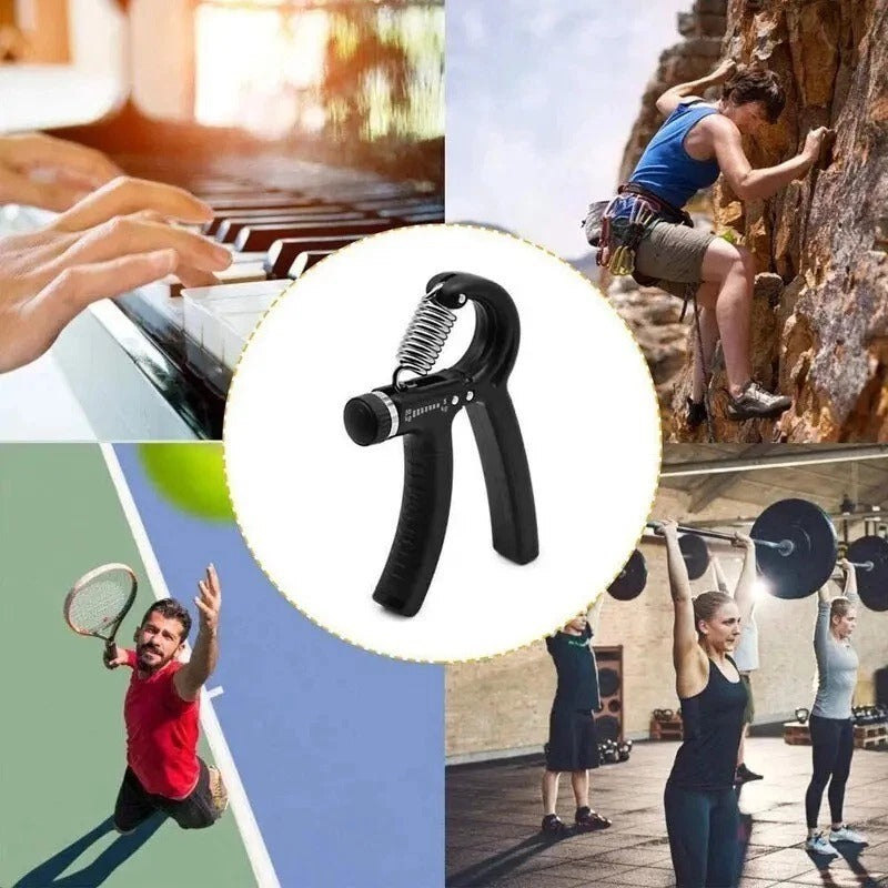 2pcs Adjustable Hand Grip Strengthener 5–60kg – Hand Exerciser Set