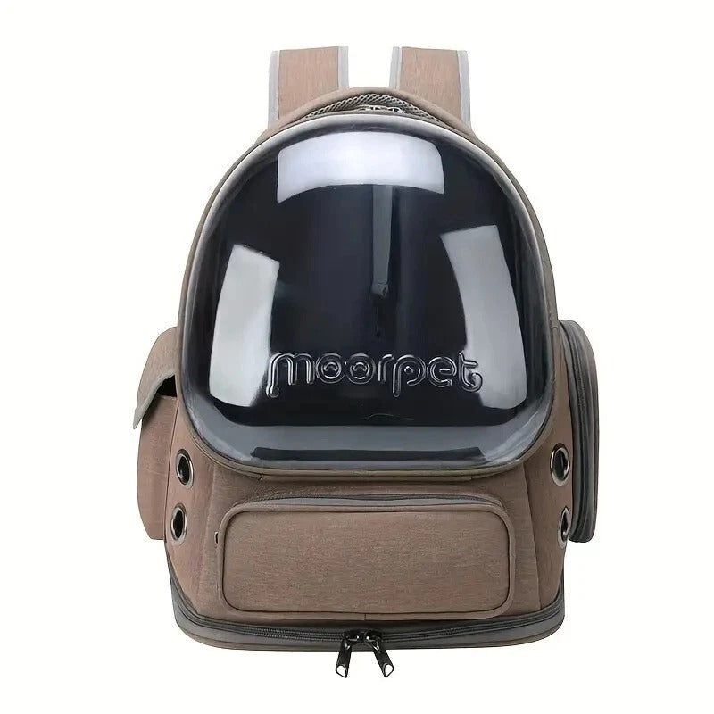 Astronaut Window Dog Cat Pet Travel Bag Carrier Breathable Transparent Backpack
