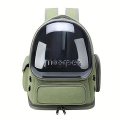 Astronaut Window Dog Cat Pet Travel Bag Carrier Breathable Transparent Backpack