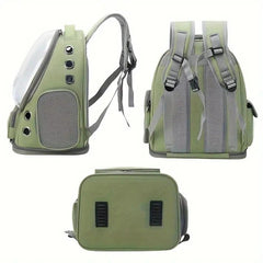 Astronaut Window Dog Cat Pet Travel Bag Carrier Breathable Transparent Backpack