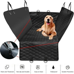 Pet Car Seat Cover – Dog Protector Hammock Rear Mat, Waterproof Cushion