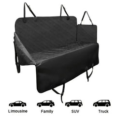 Pet Car Seat Cover – Dog Protector Hammock Rear Mat, Waterproof Cushion