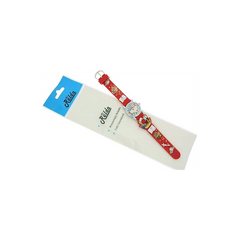 Relda Children’s Big Number Analog Pirates A’hoy Red Silicone Strap Girl’s Watch REL104