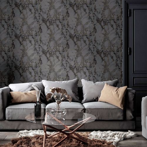 Carrara Marble Charcoal sw12