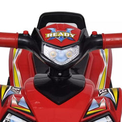 Red Children’s Ride-on Quad with Sound and Light