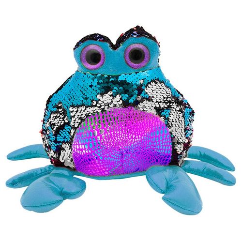 7’’ Glitzies Crab Magic Sequin Plush Assorted Colours
