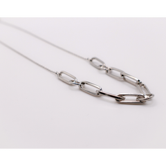 Silver Serenity Chain Necklace