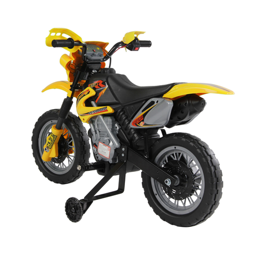 Electric Ride on Car Motorbike Kids Ride On Car Children Motorcycle Yellow